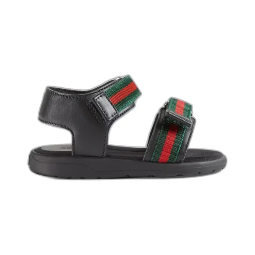 Toddler leather sandal with Web