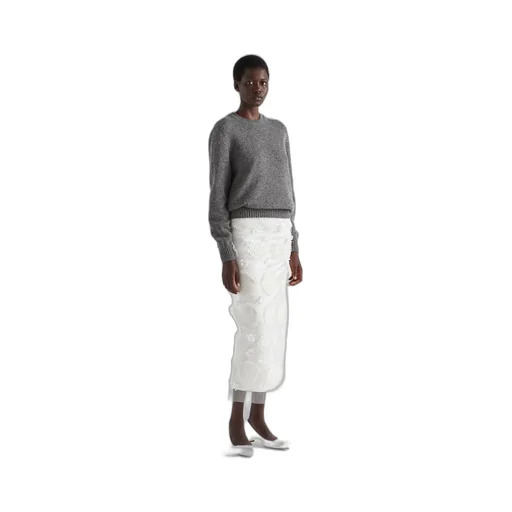 Wool and cashmere crew-neck sweater