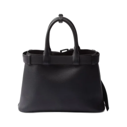 Prada Buckle medium leather handbag with belt
