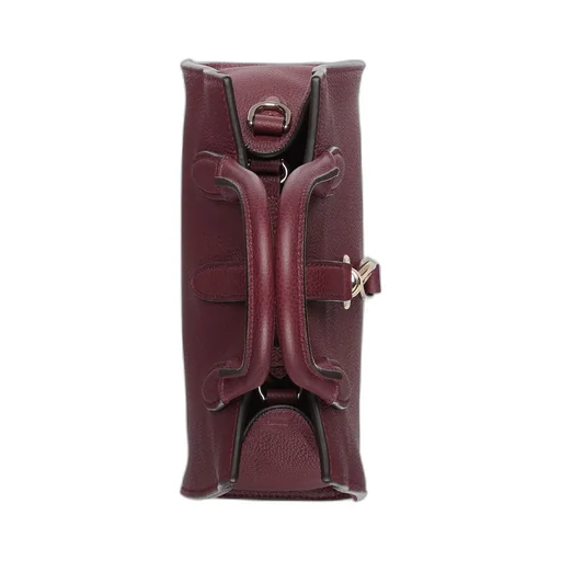 Small tote bag with hook closure