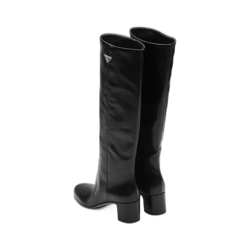 Leather boots