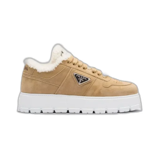 Suede sneakers