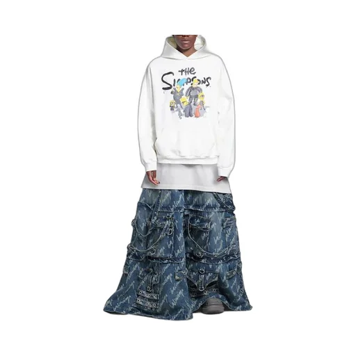 Balenciaga x THE SIMPSONS Cotton Hoodie Wide Fit