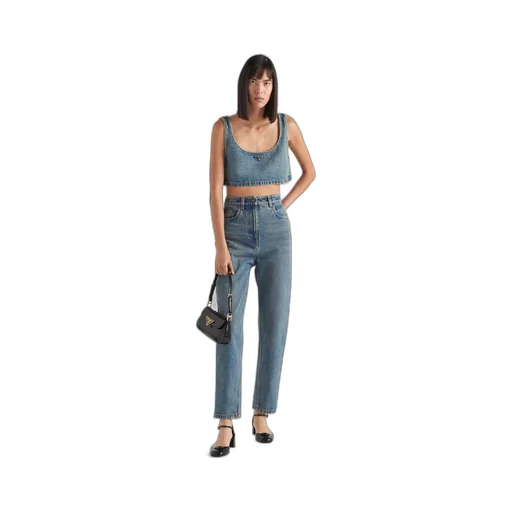 Five-pocket denim jeans