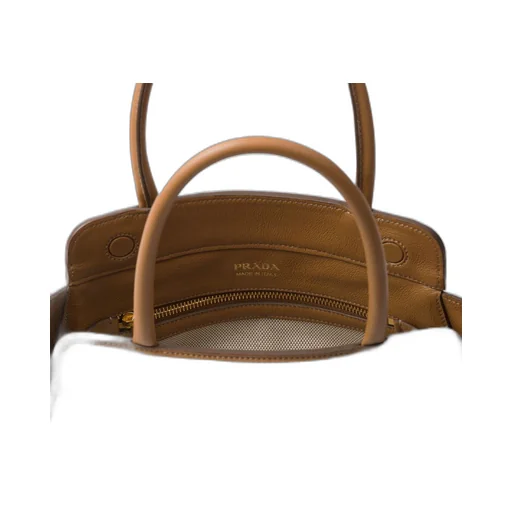 Medium leather tote bag