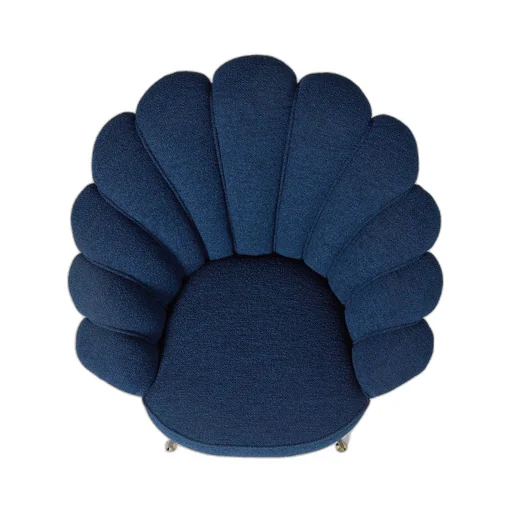 Bouclé armchair