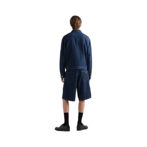 Light denim Bermudas