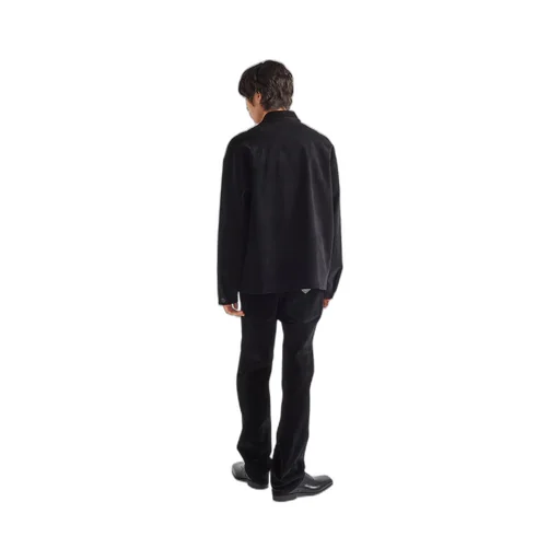 Five-pocket velvet denim jeans