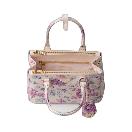 Prada Galleria printed Saffiano leather bag
