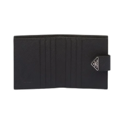 Saffiano leather wallet