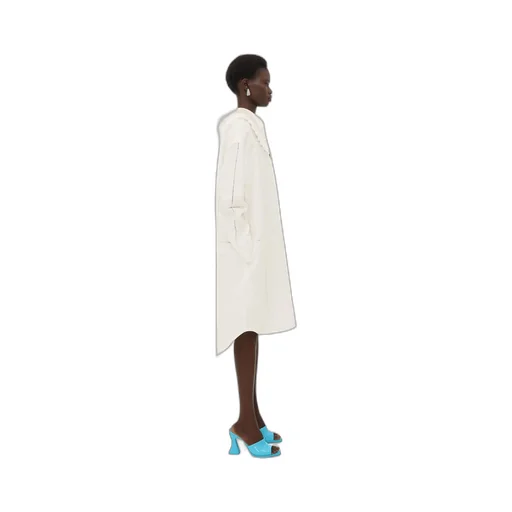 English Embroidery Linen Dress