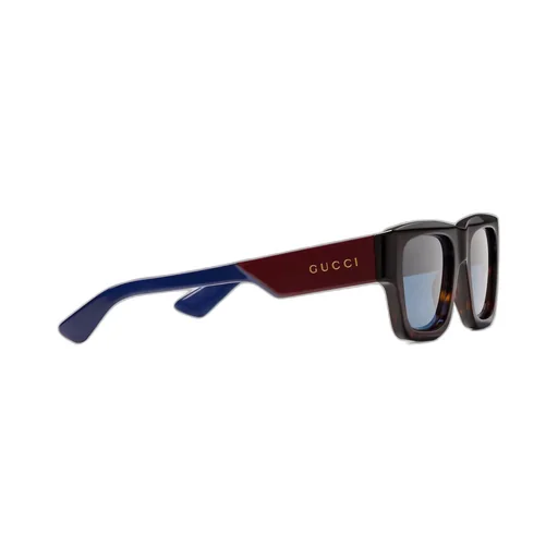 Rectangular frame sunglasses