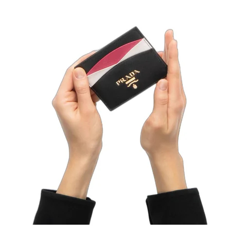 Saffiano Leather Card Holder
