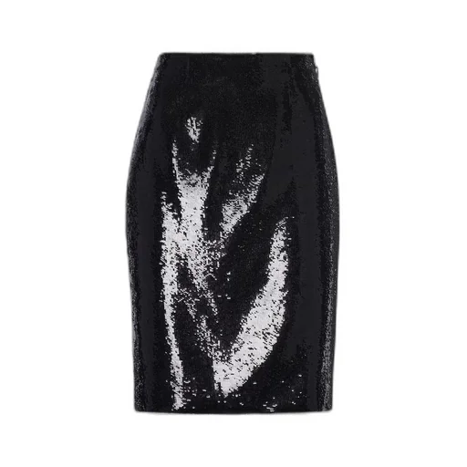 Sequined midi-skirt