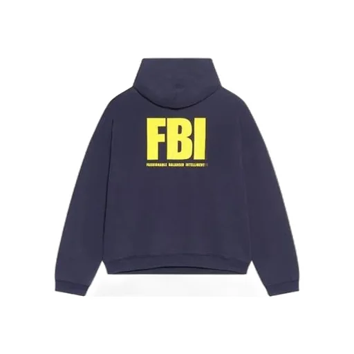 Year Of The Tiger FBI Revesible Hoodie