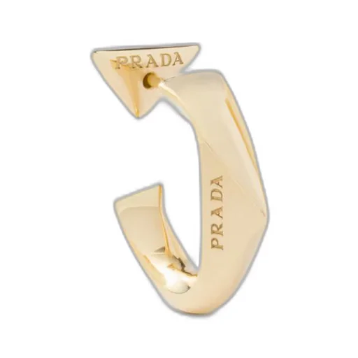 Eternal Gold single earring - yellow gold