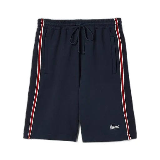 Cotton jersey basketball shorts