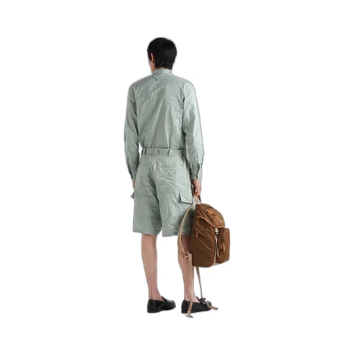 Stretch cotton Bermudas
