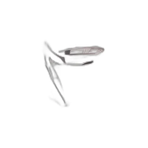 Eternal Gold snake mini ring in white gold