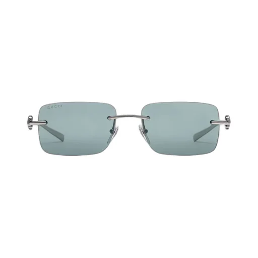 Rectangular frame sunglasses