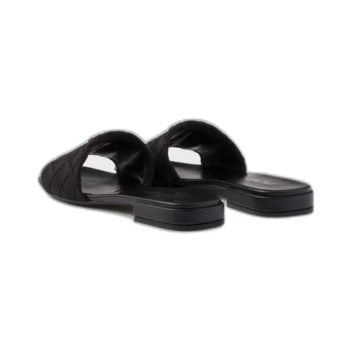 Embroidered fabric slides