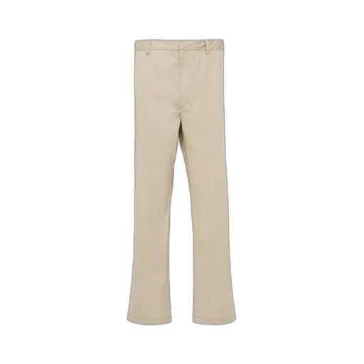 Stretch poplin pants