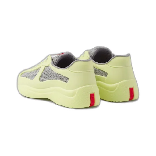 Prada America's Cup Soft rubber and bike fabric sneakers