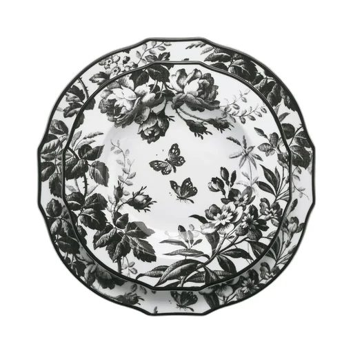 Herbarium dinner plate, set of two