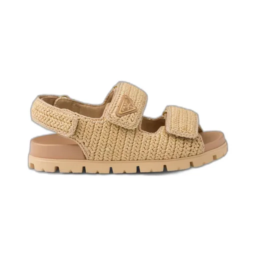 Crochet sandals