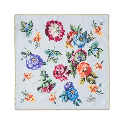 Printed twill scarf