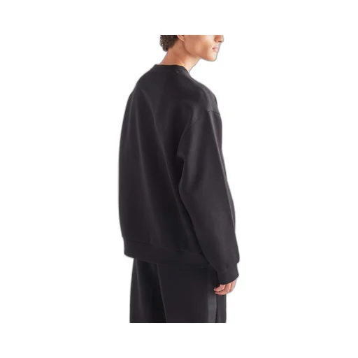 Technical cotton sweatshirt