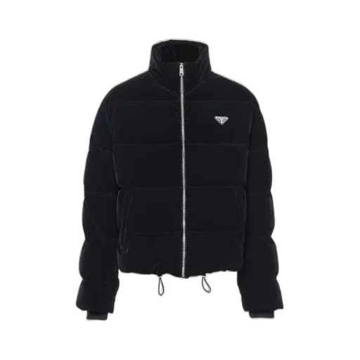 Cropped down jacket