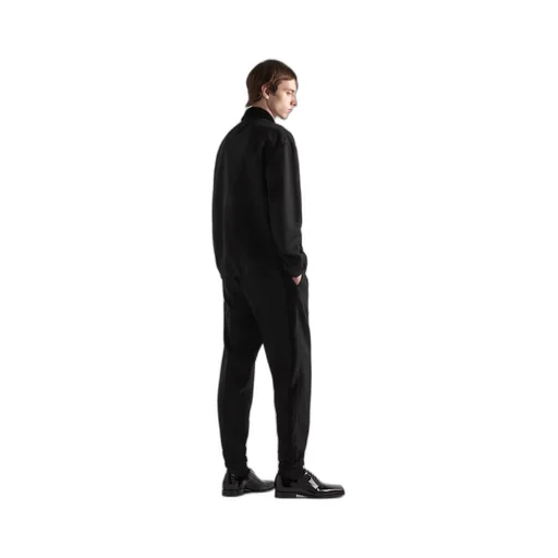 Wool blouson jacket
