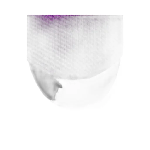 Knit and patent leather cap