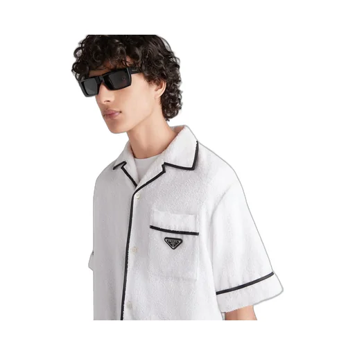 Cotton bowling shirt