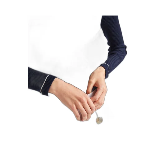 Silk crew-neck sweater