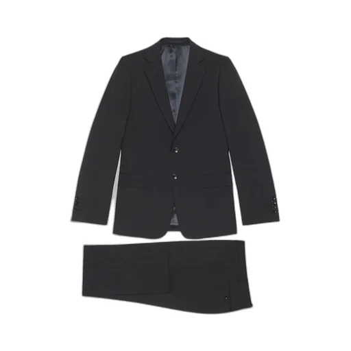 Slim fit wool mohair suit