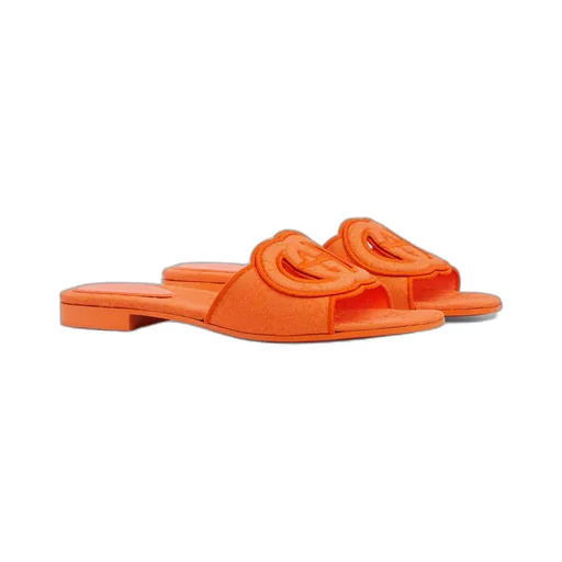 Women's Interlocking G slide sandal