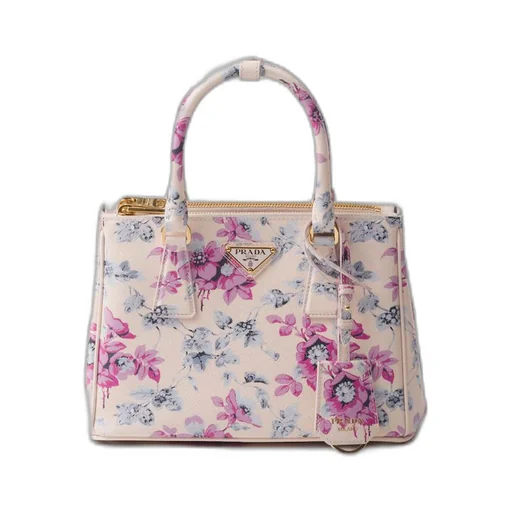 Prada Galleria printed Saffiano leather bag
