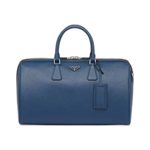 Saffiano leather travel bag