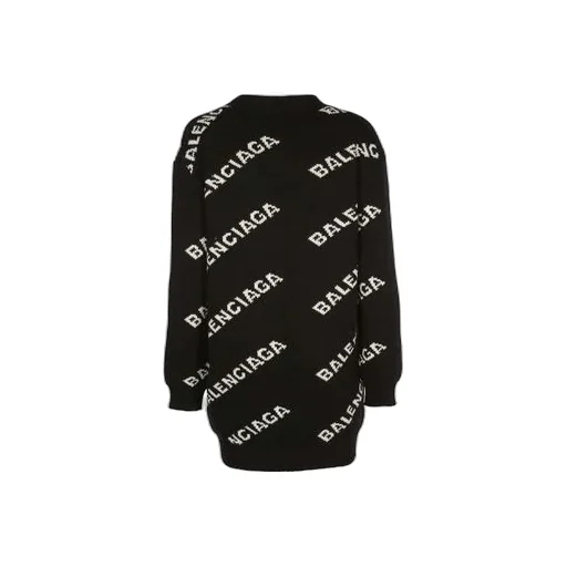 Logo Oversized Cardigan