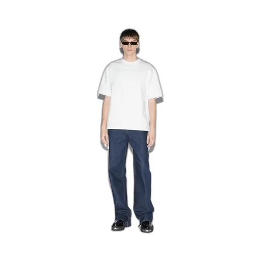 Cotton jersey T-shirt with embroidery