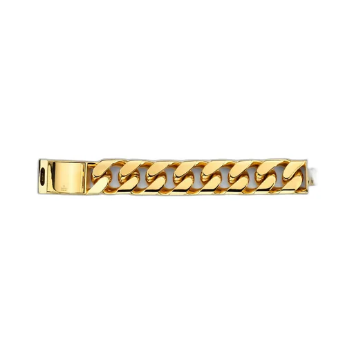 Chain ring with Gucci script tag