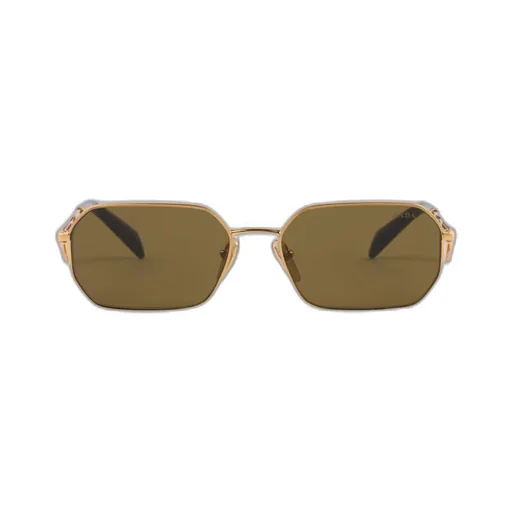 Sunglasses with triangle logo