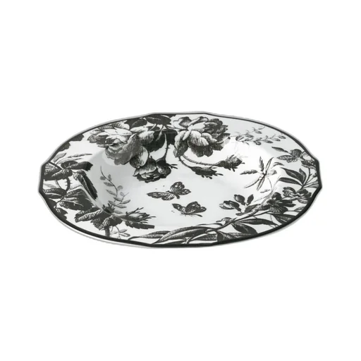 Herbarium rim soup bowl, set of two