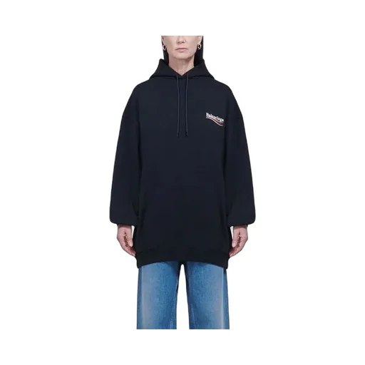 Political Campaign Hoodie Black