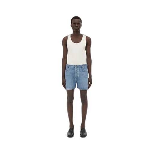 Vintage Indigo Denim Shorts