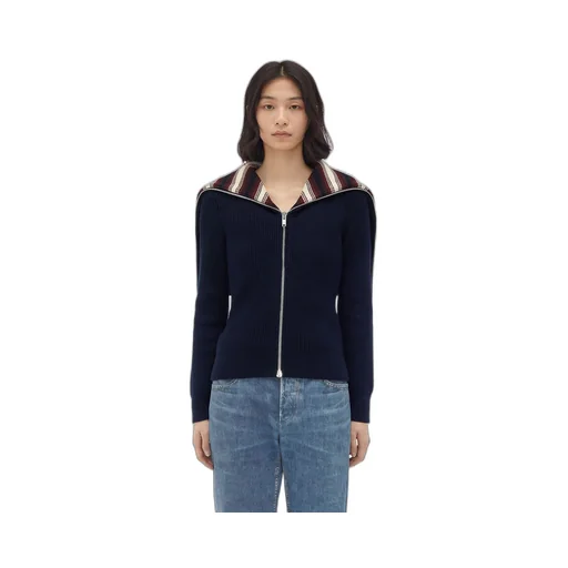 Cotton Striped Cardigan