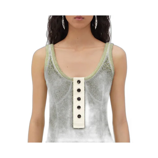 Textured Mouline Cotton Jersey Top