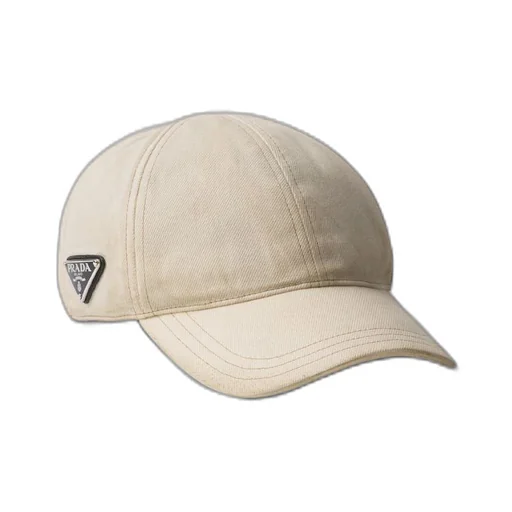 Worn bull-denim baseball cap